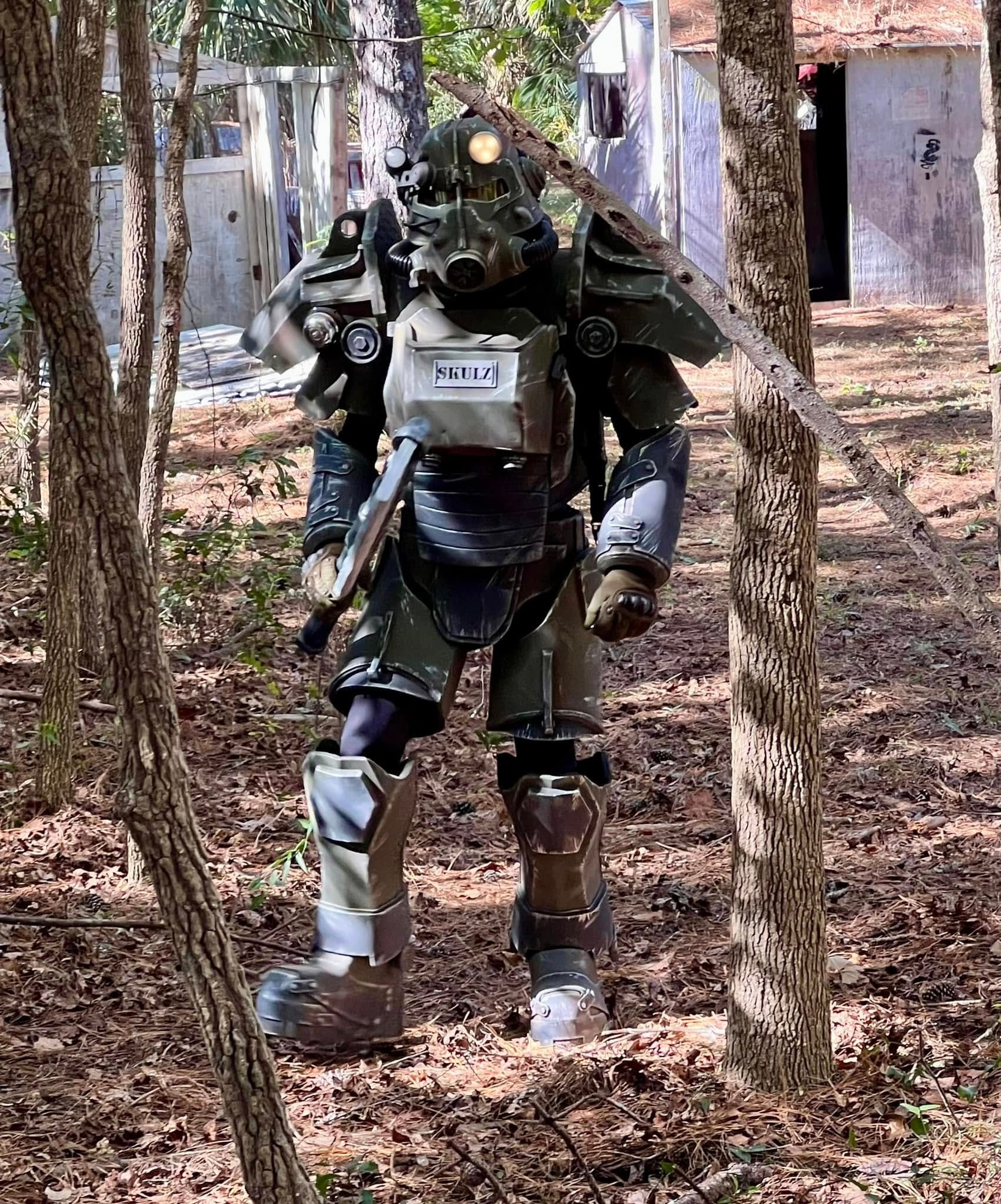 Airsoft players in tactical gear